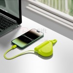 Power Bank With Retractable Cable