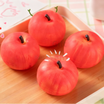 Apple squeeze decompression toy