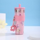 Large-Capacity Portable Thermos With  Stainless Steel/Ceramic Inner Liner