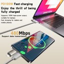 磁吸收納四合一充電線