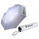 21'' Classic 3 Folding Advertising Umbrella - Solid