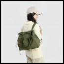 大容量百搭抽繩休閒包