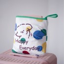 Digital printed handle pillow blanket Digital printed handle pillow blanket