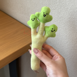 香菜公仔钥匙扣