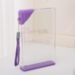A5 paper plastic square water bottle