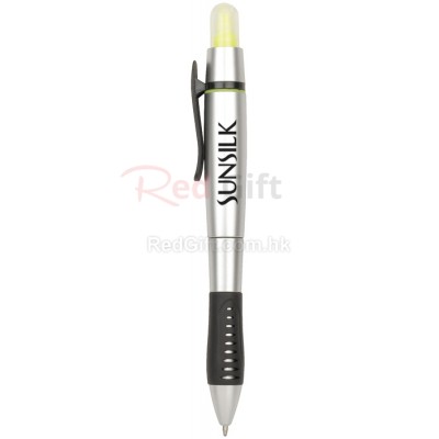 Promotional Pen with Highlighter