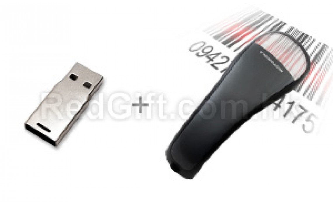 Custom Shaped USB Flash Drives-Barcode Scanner