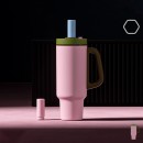 Stainless steel ceramic straw tumbler Stainless steel ceramic straw tumbler