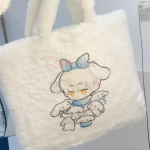 Plush bag rabbit fur bag
