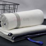 Lightweight And Thin Striped Quick-Drying Sports Towel