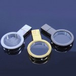 Crystal Metal USB Flash Drive