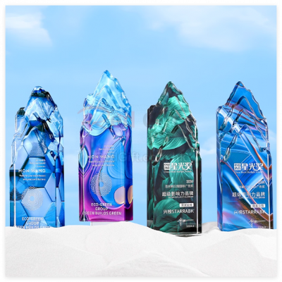 Crystal trophy Crystal trophy