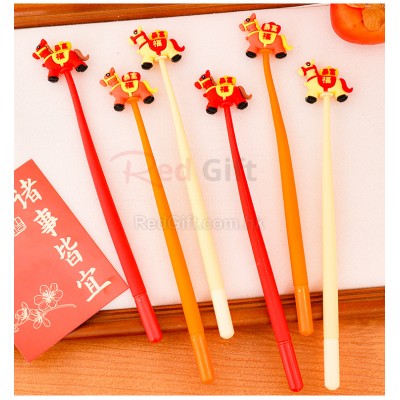 新年小马摇摇乐中性笔