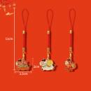 Year of the Horse small horse keychain pendant