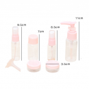 Portable travel empty bottle set