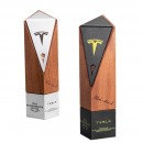 折邊實木獎座 折邊實木獎座