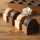 Japanese Style Wooden Coaster Suit