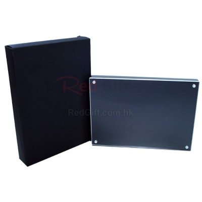 Blck Right-Angled Acrylic Photo Frame