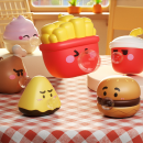 汉堡薯条捏捏乐解压玩具