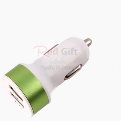 Dual-port USB car charger