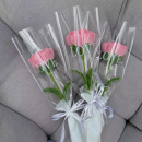 Pipe cleaner carnation bouquet