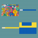 Roll-up pencil case