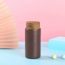 Wood Grain Lid Pocket Insulated Cup