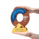 實木水晶獎座 實木水晶獎座