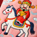 5d Fluffy Red Envelope Bag