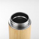 Portable Bamboo Shell Thermos Cup With Cover