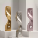 曲線金屬獎座 曲線金屬獎座