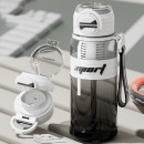 雙飲吸管運動水樽