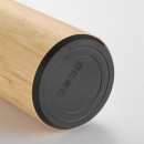 Portable Bamboo Shell Thermos Cup With Cover