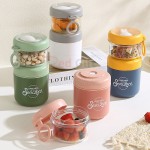 Portable Double-Layer Nutrition Cups