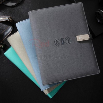 Wireless charging notebook