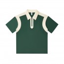 Vintage Patchwork Polo Shirt