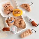 Capybara Bread Plush Doll Pendant Keychain Capybara Bread Plush Doll Pendant Keychain