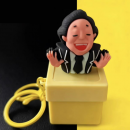 发光语音减压按键钥匙扣