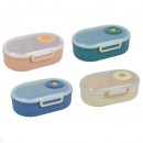 Solid Color 1000ml Large Capacity Lunch box