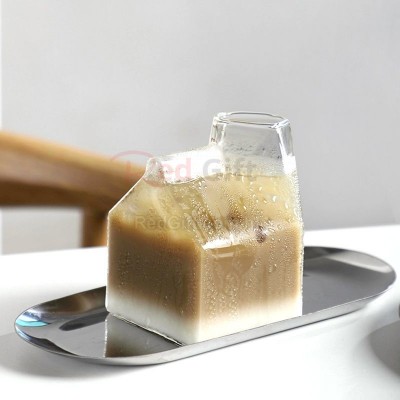 Glass Milk Cup