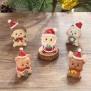 Mini Christmas Resin Ornaments