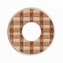 甜甜圈圓形矽藻泥杯墊