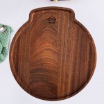Creative Wooden Dinner Plate