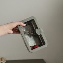 Pure titanium glass lid lunch box Pure titanium glass lid lunch box