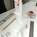 Pull-out sticky notes