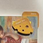 Cheese Bookmark