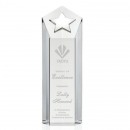 Metal Star Crystal Trophy