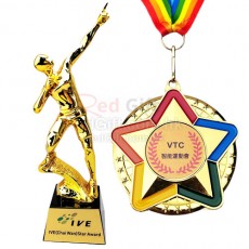 超越自我獎座及點漆彩色獎牌-香港專業教育學院