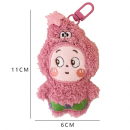 Cartoon doll keychain pendant