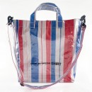 PVC detachable Crossbody Woven Shopping Bag